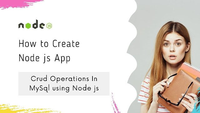 How to Create node js app