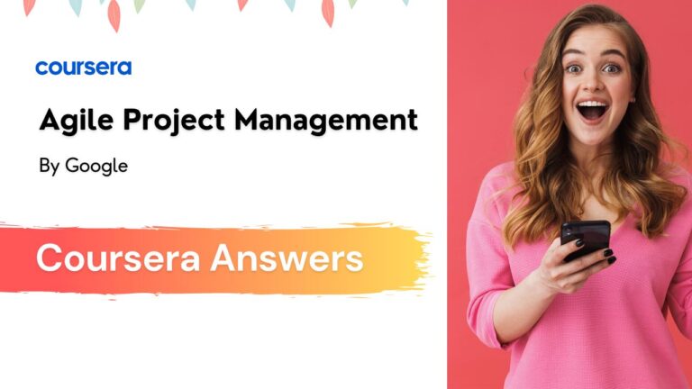 Agile Project Management Coursera Quiz Answers