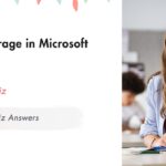 Data Storage in Microsoft Azure Week 2 Test prep Quiz Answers