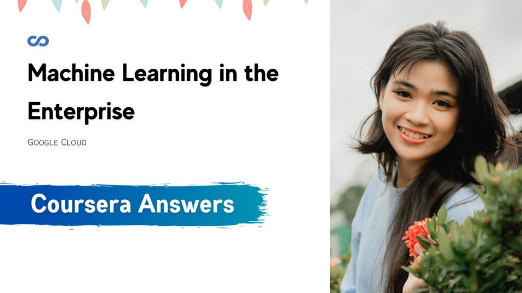 Machine Learning in the Enterprise Coursera Quiz Answers