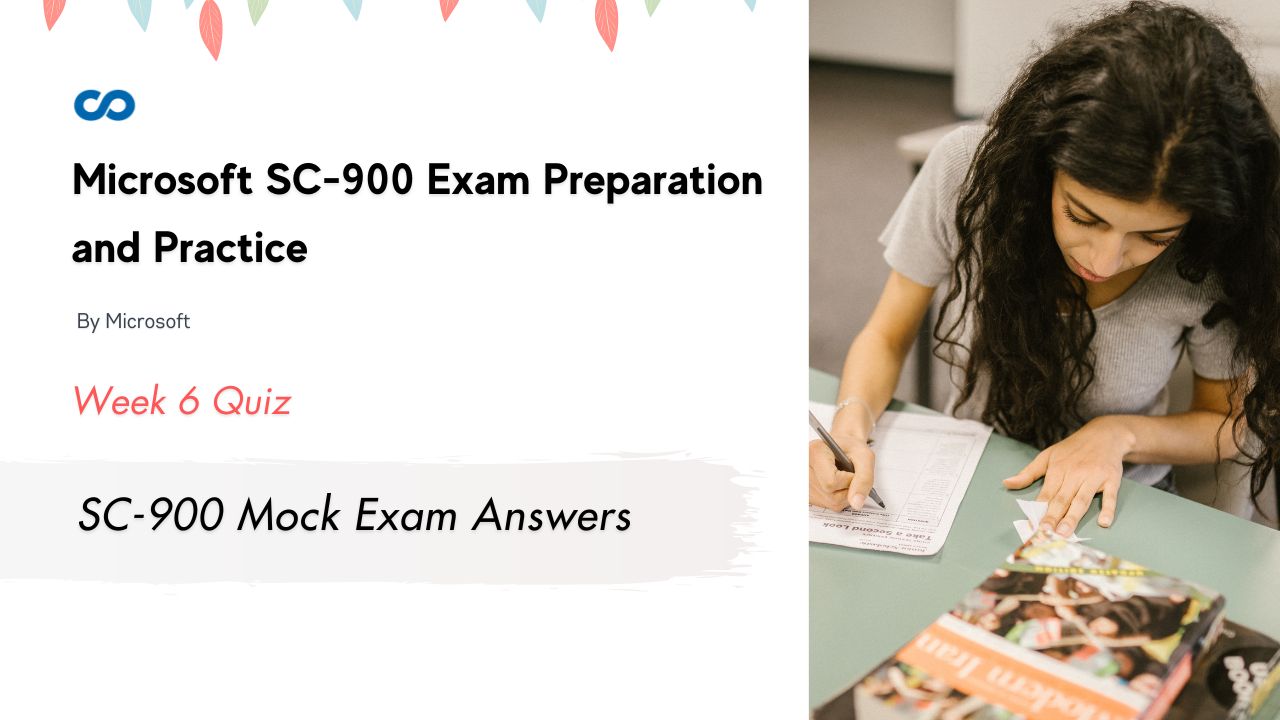 SC-900 Mock Exam Answers