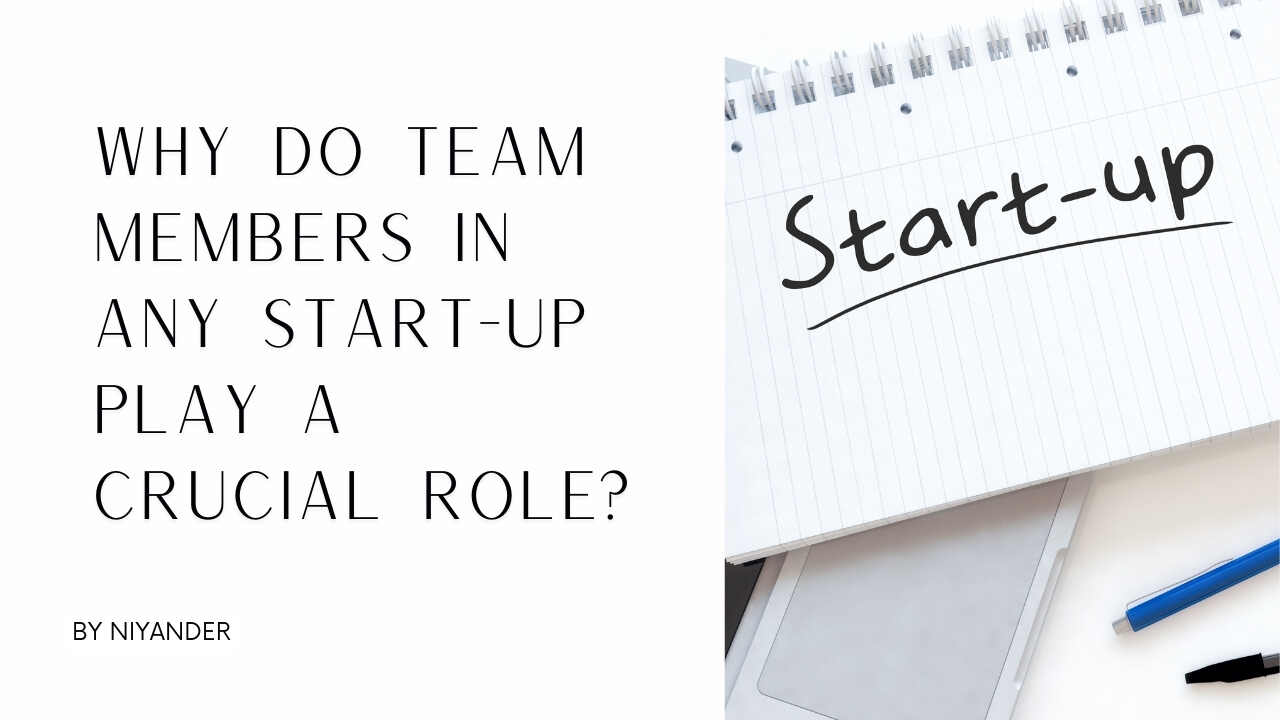 Why do team members in any startup play a crucial role