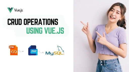 CRUD operations using Vue.js