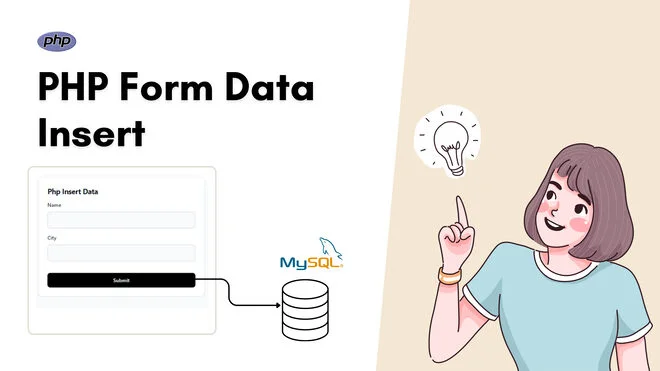 How to insert PHP form data into a MySQL database