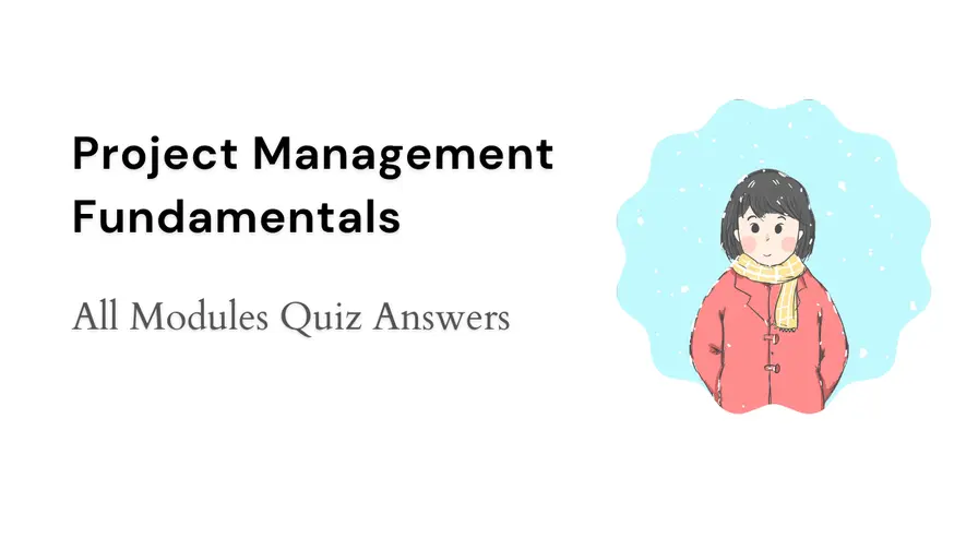 Microsoft Project Management Fundamentals: Coursera Quiz Answers