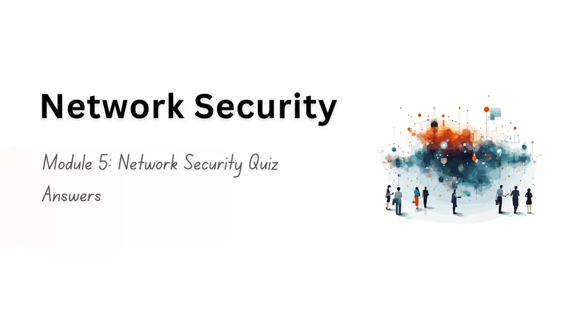 Network Security Quiz Answers