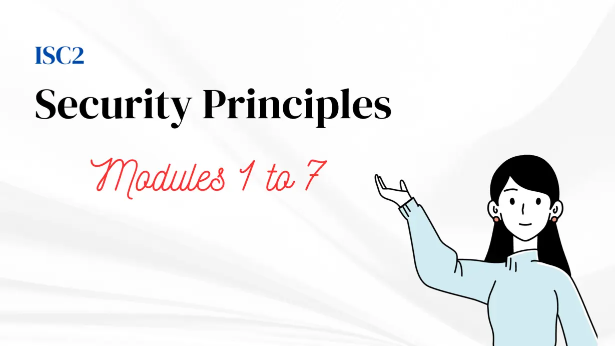 Security Principles All Modules Quiz Answers