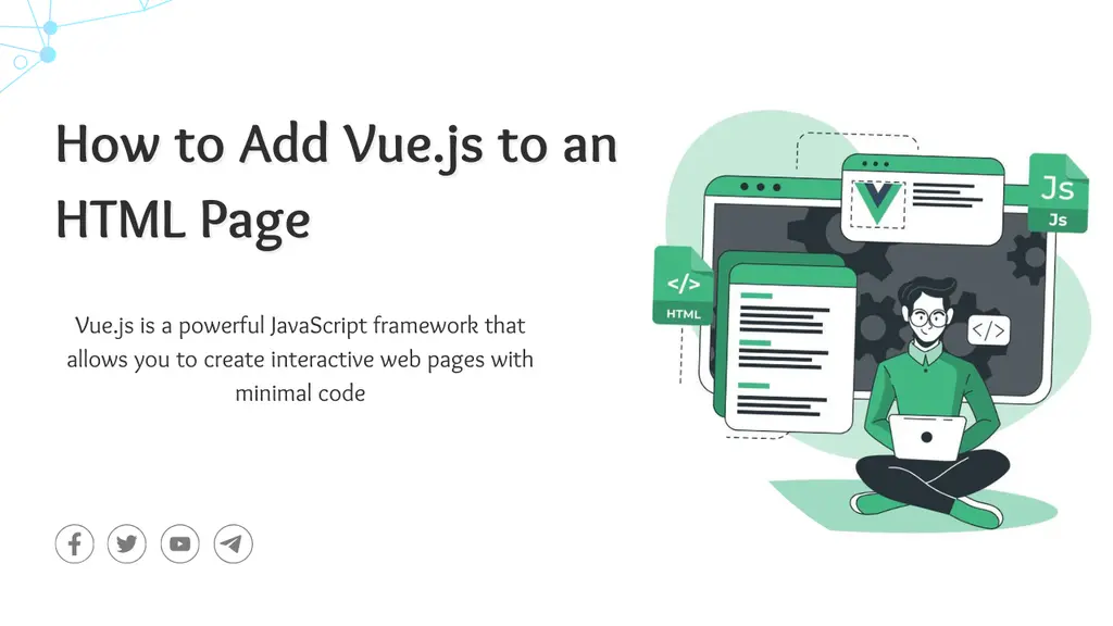 How to Add Vue.js to an HTML Page