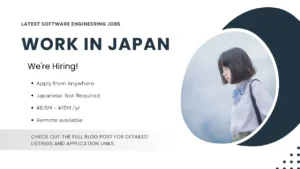Latest Software Engineering Jobs in Japan for Foreigners (April 2025)