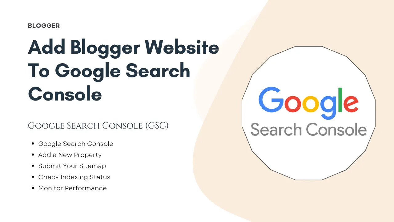 Add Blogger Website to Google Search Console and Unlock 100% Success